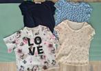 4 tops van H&M,niet gedragen  maat 134/140 €8, Meisje, H&M, Nieuw, Ophalen of Verzenden