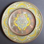 Metalen herinneringsbord Wilhelmina 1898 - 1923 - Adv 164, Ophalen of Verzenden, Gebruikt
