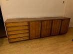Vintage Dressoir met veel opbergruimte, Huis en Inrichting, Ophalen, Gebruikt, 200 cm of meer, Met lade(s)