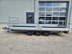 Henra plateauwagen wagen 5x2 3 asser, Ophalen, Gebruikt