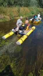 Vlot / catamaran, Watersport en Boten, Ophalen of Verzenden, Zo goed als nieuw, Overige typen