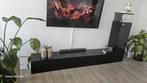 Zwarte tv meubels, Ophalen of Verzenden, 25 tot 50 cm