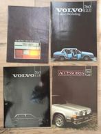 4x Volvo 760 folders, Boeken, Auto's | Folders en Tijdschriften, Gelezen, Ophalen of Verzenden, Volvo