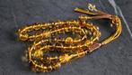 Amber Barnsteen Tesbih Ketting - 45 Kralen, Sieraden, Tassen en Uiterlijk, Antieke sieraden, Ophalen of Verzenden