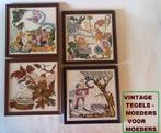 retro vintage moeders voor moeders wand tegels 4 seizoenen, Ophalen of Verzenden