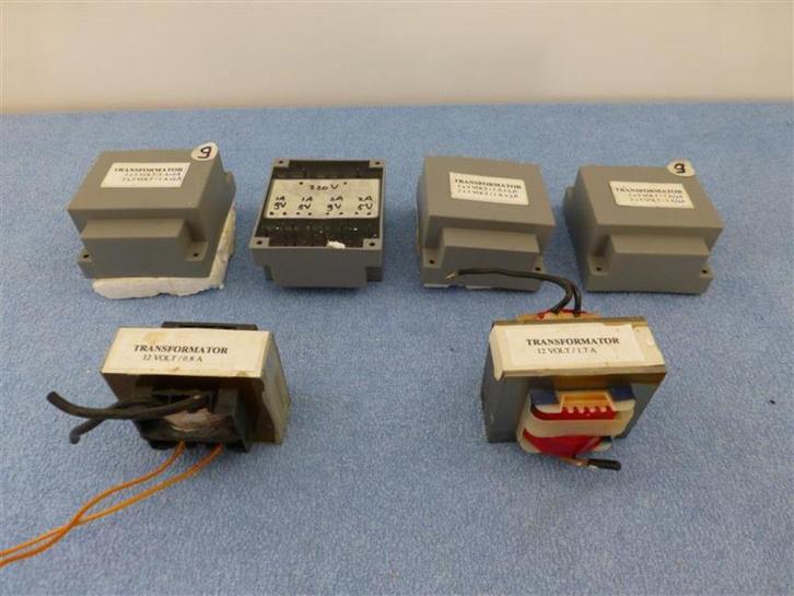 Transformatoren 5V-9V-12V, Hobby en Vrije tijd, Elektronica-componenten, Nieuw, Ophalen