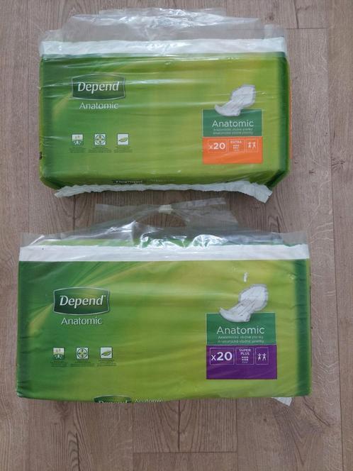 2x1 Depend Anatomic 1xExtra Plus1995 en 1x Super Plus 1997 ., Diversen, Verpleegmiddelen, Zo goed als nieuw, Ophalen of Verzenden