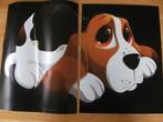 Sticker 1 voor de afvalbak Hond (circa 54 bij 36,5 cm) bubbe, Ophalen of Verzenden, Nieuw, Dier en Natuur