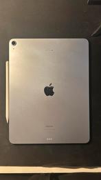 iPad Air 13" Blauw 128GB + Apple Pencil Pro - Perfect!, Computers en Software, Apple iPads, 13 inch of meer, Blauw, Apple iPad Air