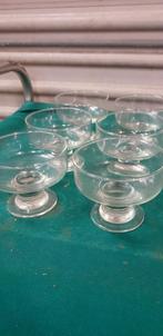 dessert schaaltjes 6 stuks glas, Huis en Inrichting, Keuken | Servies, Ophalen of Verzenden, 'T Olde Gre-j, Info@toldegrej.nl