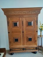 Antieke Kast Kussenkast en Stoelen, Huis en Inrichting, Antiek, 100 tot 150 cm, 200 cm of meer, Ophalen of Verzenden