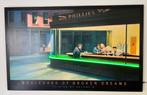Schilderij Boulevard of broken Dreams met neon verlichting, Ophalen, Zo goed als nieuw, Schilderij, 100 tot 125 cm