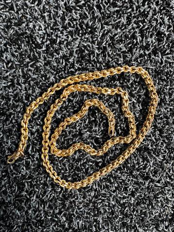 Gouden Ketting / Mooie Schakel / 50cm / 14 karaat beschikbaar voor biedingen