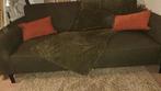 Groene 2,5-zits Trendhopper bank (evt. plaid en vloerkleed), Huis en Inrichting, Ophalen, Gebruikt, 150 tot 200 cm, Tweepersoons