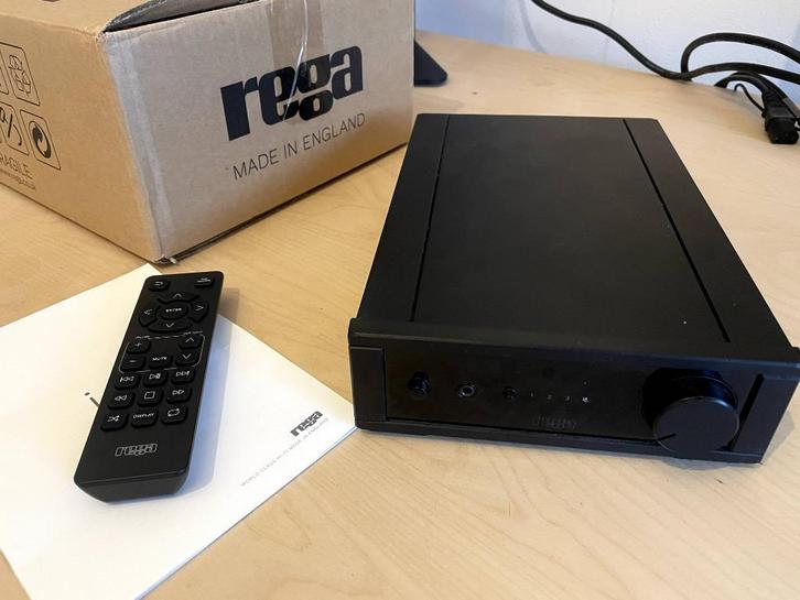 Rega IO, Audio, Tv en Foto, Versterkers en Receivers, Gebruikt, Stereo, Minder dan 60 watt, Overige merken, Ophalen of Verzenden