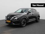 Nissan Juke 1.6 Hybrid N-Connecta | Navi | ECC | PDC | LED |, 12 maanden, Gebruikt, Zwart, Origineel Nederlands