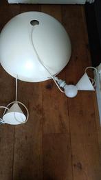 2 witte plafondlampen, Ophalen, Zo goed als nieuw
