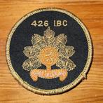 Embleem 426 IBC Oranje Gelderland, Ophalen of Verzenden, Landmacht, Nederland, Embleem of Badge