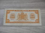 Prachtig biljet 10 gulden 1943, muntbiljet Wilhelmina, Ophalen of Verzenden, 10 gulden