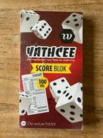 Scoreblok - 100 vel - Yathcee yahtzee - nieuw, Ophalen of Verzenden, Nieuw