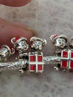 Pandora Disney Kerst mickey Minnie, Ophalen of Verzenden, Nieuw, Zilver, Pandora