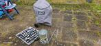 Weber BBQ 55cm, Tuin en Terras, Houtskoolbarbecues, Ophalen, Zo goed als nieuw, Met accessoires