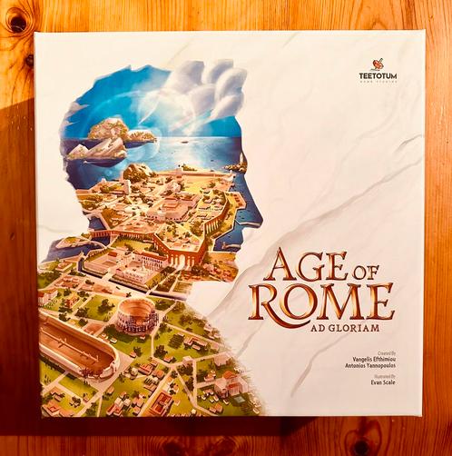 Age of Rome (Deluxe Kickstarter/NEW/Engels), Hobby en Vrije tijd, Gezelschapsspellen | Bordspellen, Nieuw, Een of twee spelers