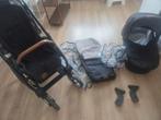Mutsy Nio Combiwagen met Reiswieg, Regenhoes en Adapters, Ophalen, Gebruikt, Combiwagen, Met reiswieg
