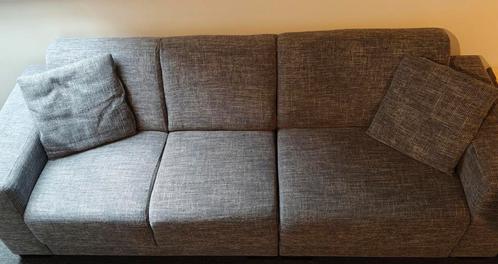 Leen Bakker Modulaire Bank LUC 2,5 zits (grijs/antraciet), Huis en Inrichting, Banken | Bankstellen, 75 tot 100 cm, Ophalen
