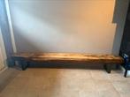 Tv meubel / houten biels, Ophalen, 25 tot 50 cm, Minder dan 100 cm