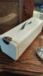 Vintage ontbijtkoekblik/trommel met snijplankje., Ophalen of Verzenden