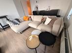 Ikea Nockeby Hoekbank Beige met Chaise Longue, Ophalen, 250 tot 300 cm, Gebruikt, Hoekbank