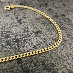 14k gouden armband gourmet cuban schakel, Ophalen of Verzenden, Nieuw, Goud
