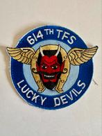 614th Tactical Fighter squadron patch USAF, Verzamelen, Ophalen of Verzenden, Luchtmacht, Amerika, Embleem of Badge