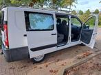 Citroën Jumpy  2e eigenaa 6 PERSOONS DUBBELE CABINE 2.0 L2h1, Auto's, Voorwielaandrijving, Euro 5, Stof, Zwart