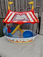 Hamster kooi circus met toebehoren., Dieren en Toebehoren, Kooi, Minder dan 75 cm, Zo goed als nieuw, Hamster