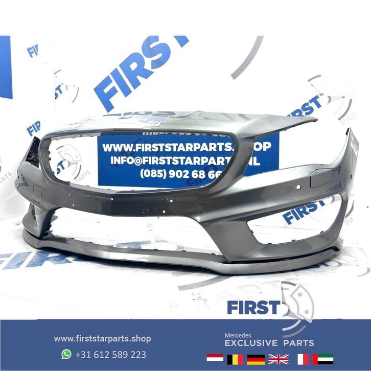 W117 BUMPER C117 CLA AMG VOORBUMPER A1178850825 WIT ZWART GR, Auto-onderdelen, Carrosserie en Plaatwerk, Bumper, Mercedes-Benz