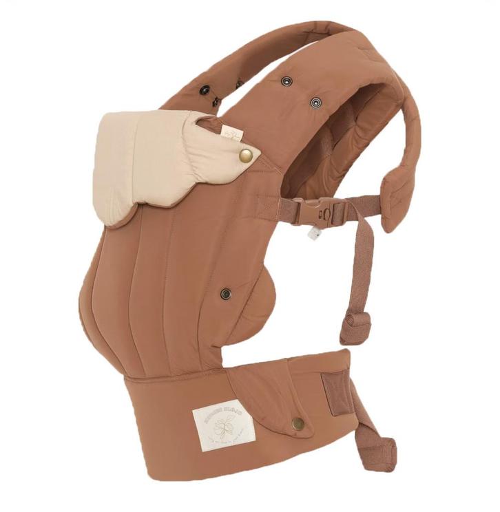 Konges Slojd Draagzak Nola taupe, Kinderen en Baby's, Babydragers en Draagdoeken, Zo goed als nieuw, Draagzak, Buik of Rug, Overige merken