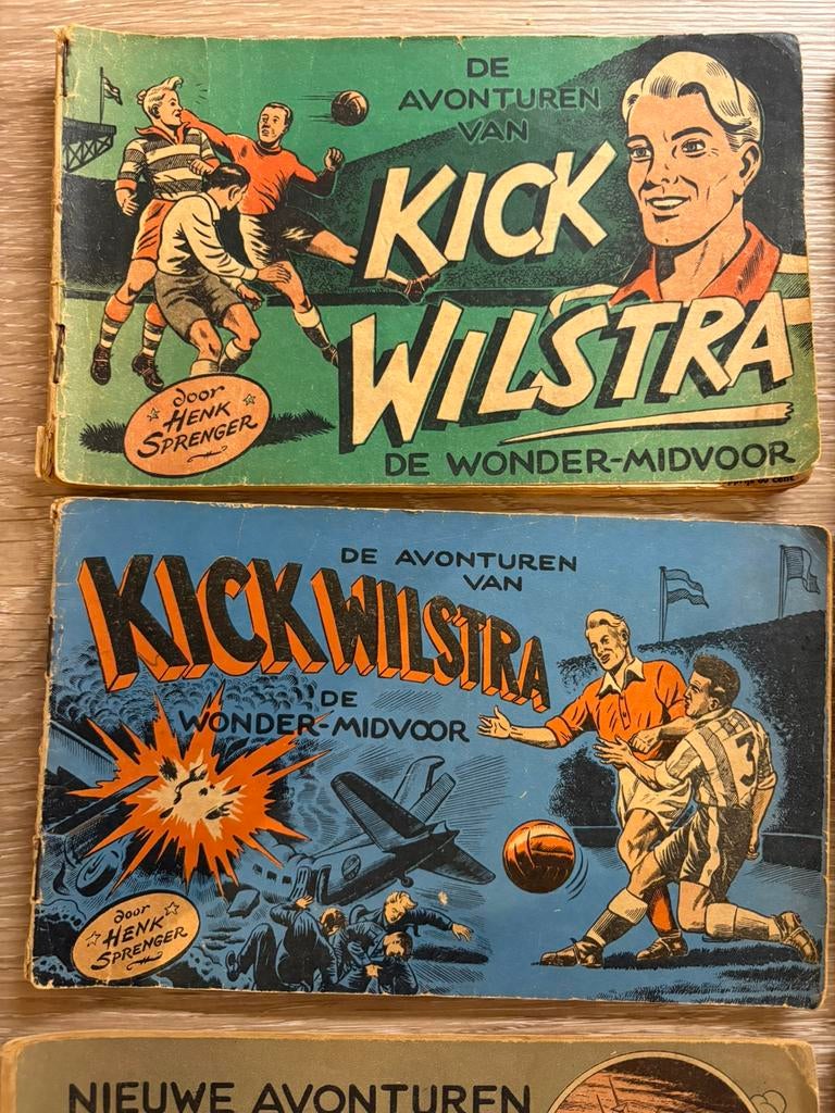 Kick Wilstra deel 1 tot en met 18, Verzamelen, Ophalen of Verzenden, Gebruikt, Boek of Tijdschrift