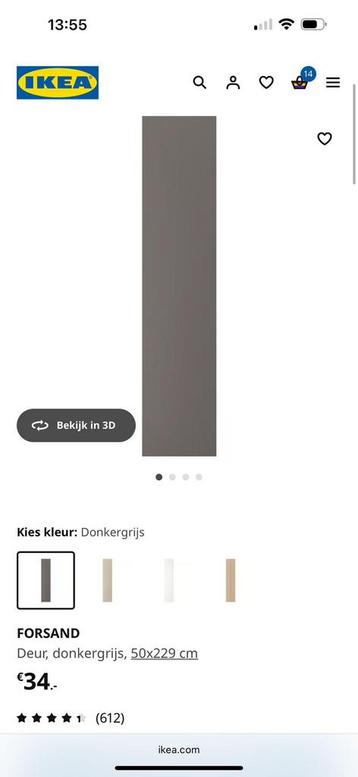 Ikea pax kast - afbeelding 3
