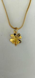 Pandora  hanger met hals ketting  18k goldplated, Ophalen of Verzenden, Nieuw, Zilver, Goud