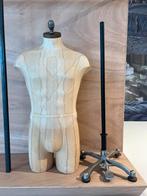 Vintage Buste met metalen standaard, Ophalen, Gebruikt