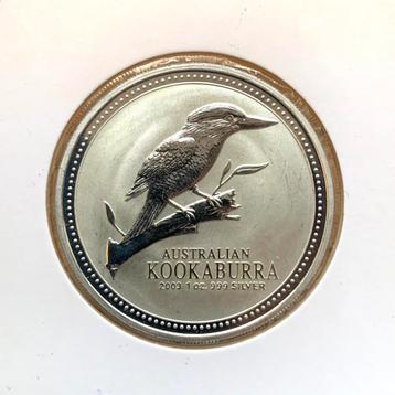 1 Oz Kookaburra 2003 zilver - schaars beschikbaar voor biedingen