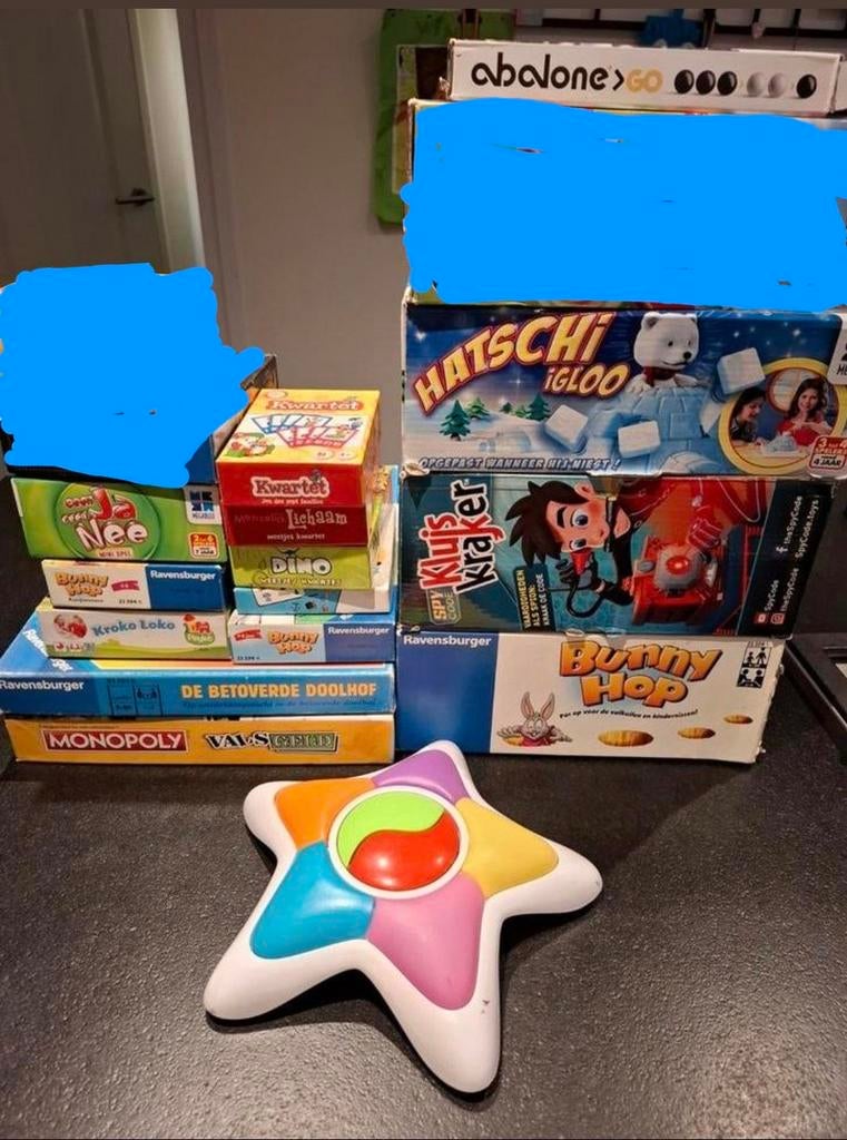 Gezelschapsspellen van monopoly tot kwartet, Hobby en Vrije tijd, Ophalen of Verzenden, Zo goed als nieuw