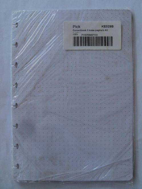Correctbook pagina puntjes / Bladzijde dots / 5 - NIEUW !!!, Diversen, Schrijfwaren, Nieuw, Ophalen of Verzenden