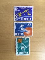 Liberia 1963 ruimtevaart, Postzegels en Munten, Postzegels | Afrika, Ophalen of Verzenden, Overige landen, Postfris