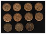 11 munten van 100 pesetas spanje uit de periode 1982-1999, Verzenden, Overige landen