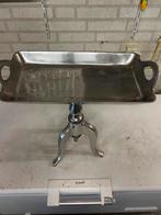 Dienblad / bijzettafel, Huis en Inrichting, Tafels | Bijzettafels, Minder dan 55 cm, Gebruikt, Metaal of Aluminium, Vintage