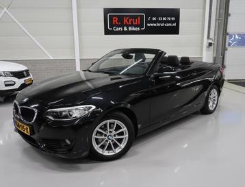 BMW 2-serie Cabrio 218i Centennial Leer Airco Navigatie 1e E beschikbaar voor biedingen