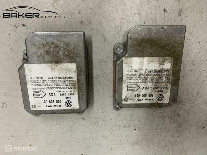 Airbagmodule Volkswagen Polo 9N ('01-'05) 6Q0909601, Auto-onderdelen, Elektronica en Kabels, Volkswagen, Gebruikt, Ophalen of Verzenden